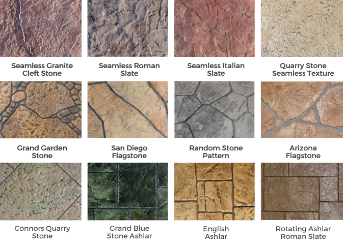 Concrete Swatches Rock Natural 